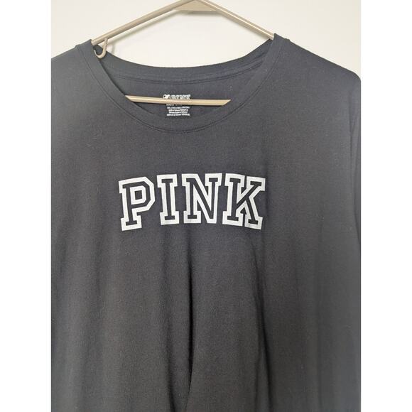 Pink Brand Cap Sleeve Black T-Shirt Women’s Size XXL - Picture 3 of 8